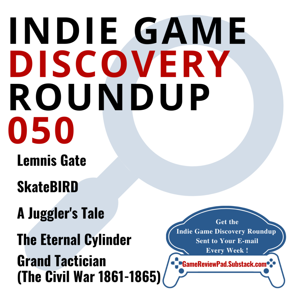 Andre's GameReviewPad Indie Game Discovery Roundup #50